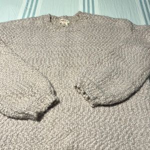 Warm rose tone sweater